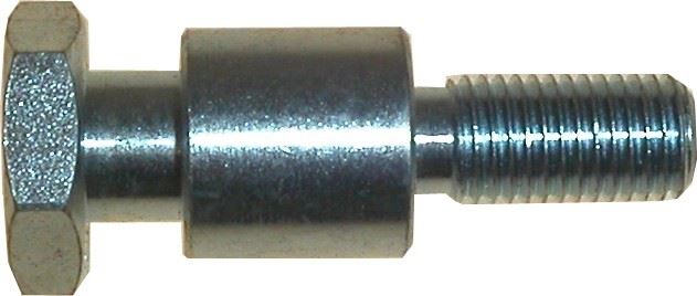 Paddock Stand Bobbins Stepped 10mm x 1.25mm, overall 50mm (Pair)