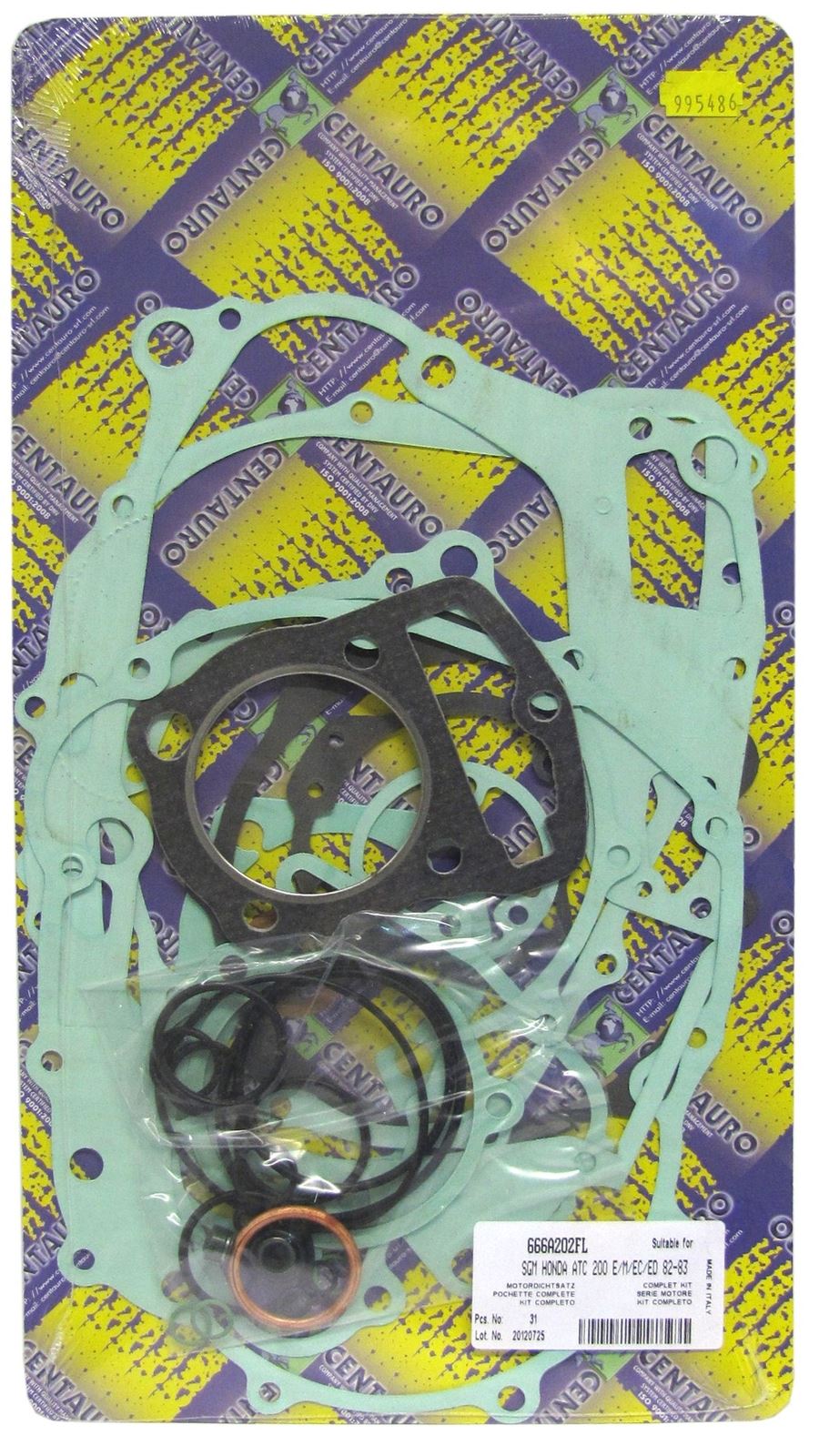 Centauro Full Gasket Set Honda ATC200E 1984