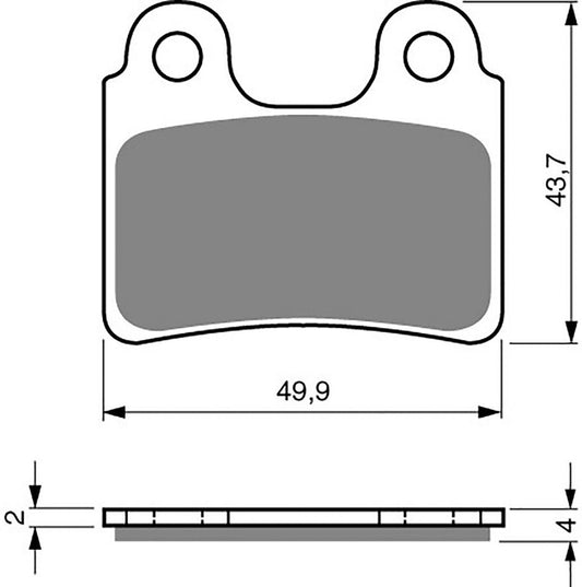 Goldfren Brake Pads K5-168, FA303, SBS802, FDB2109, VD9001