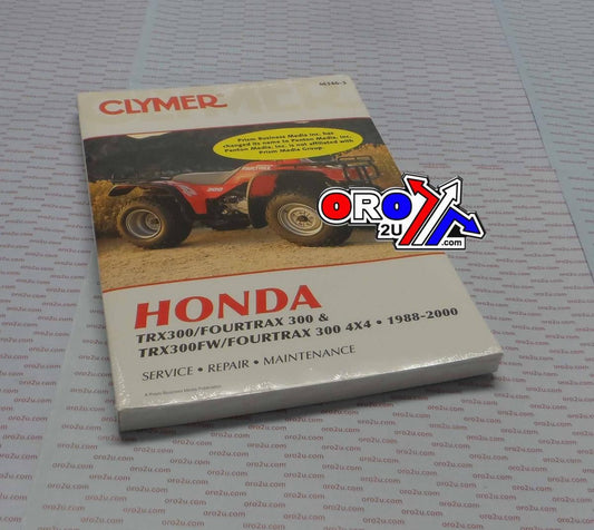 Clymer Manual For Honda TRX300, FourTrax 4x4 88-00