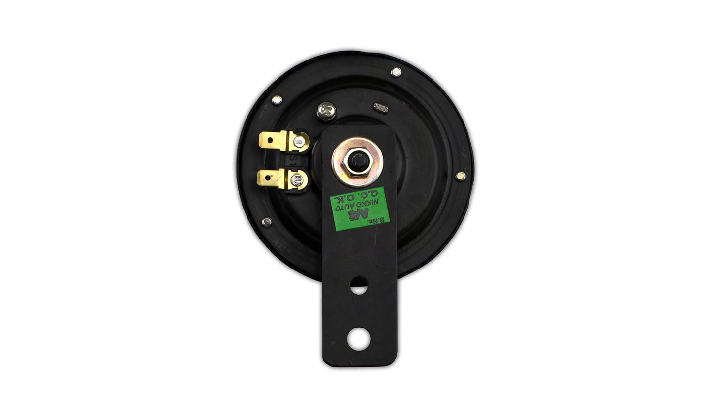 Nikko Horn 12 Volt (12V) Black OD 86mm (Made in India)