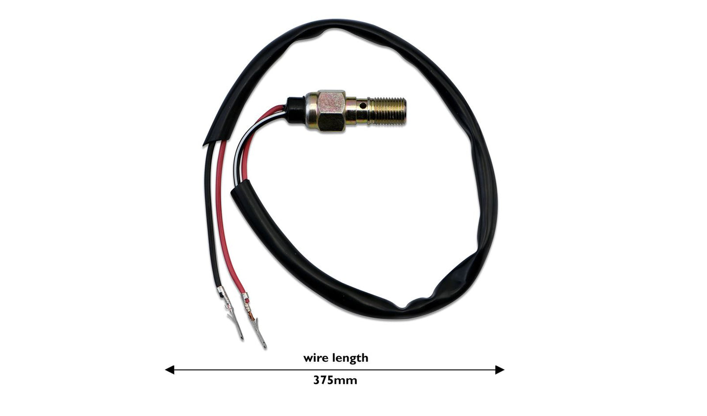 Brake Light Stop Switch Hydraulic Banjo Bolt Type 10mm x 1.00mm Single
