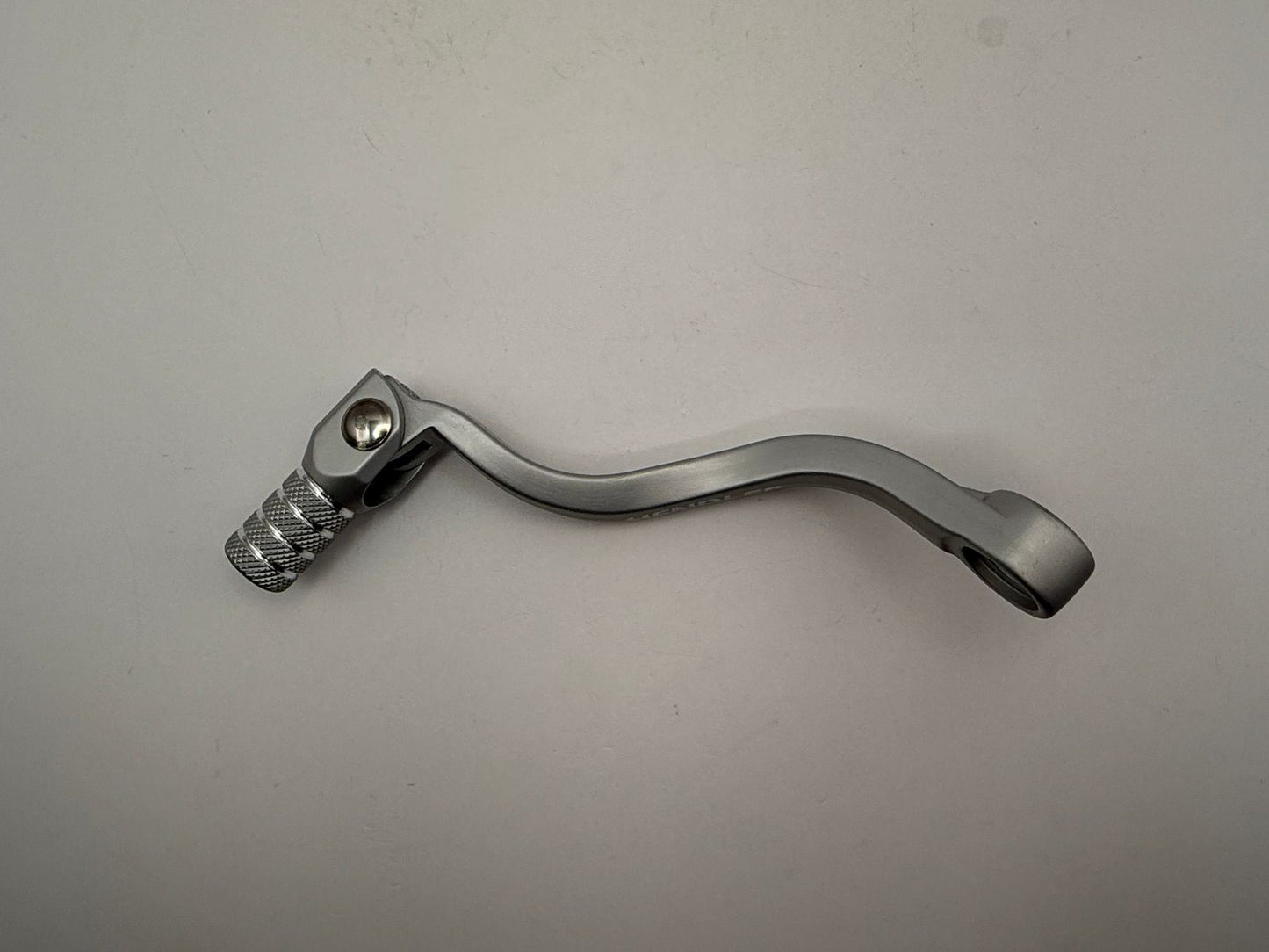 Gear Lever Alloy Silver KTM 125-200 EXC Models 01-16, 250 EXC 01-03, 125 SX 98-15, 200 SX 03-04, 250 SX-F 13-15, 350 SX-F 11-15, 450 SX-F 07-12, Husqvarna TC125 14-16, FC250-350 14-15, Husaberg TE125 12-14