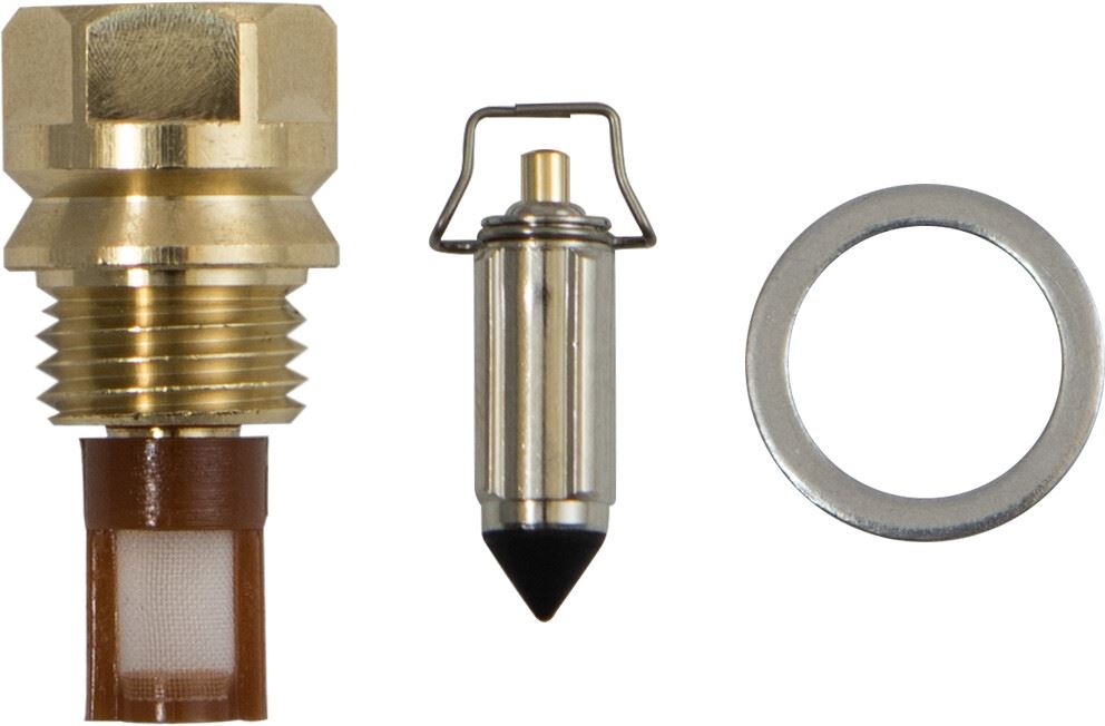 TourMax Carb Float Needle & Seat Set OE Refs: 16011-MZ8-B40, 16011-MR1-004, 16011-MT4-000