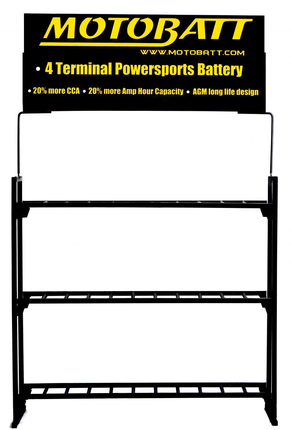 Motobatt 12 Station Battery Charger Rack