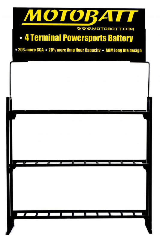 Motobatt 12 Station Battery Charger Rack