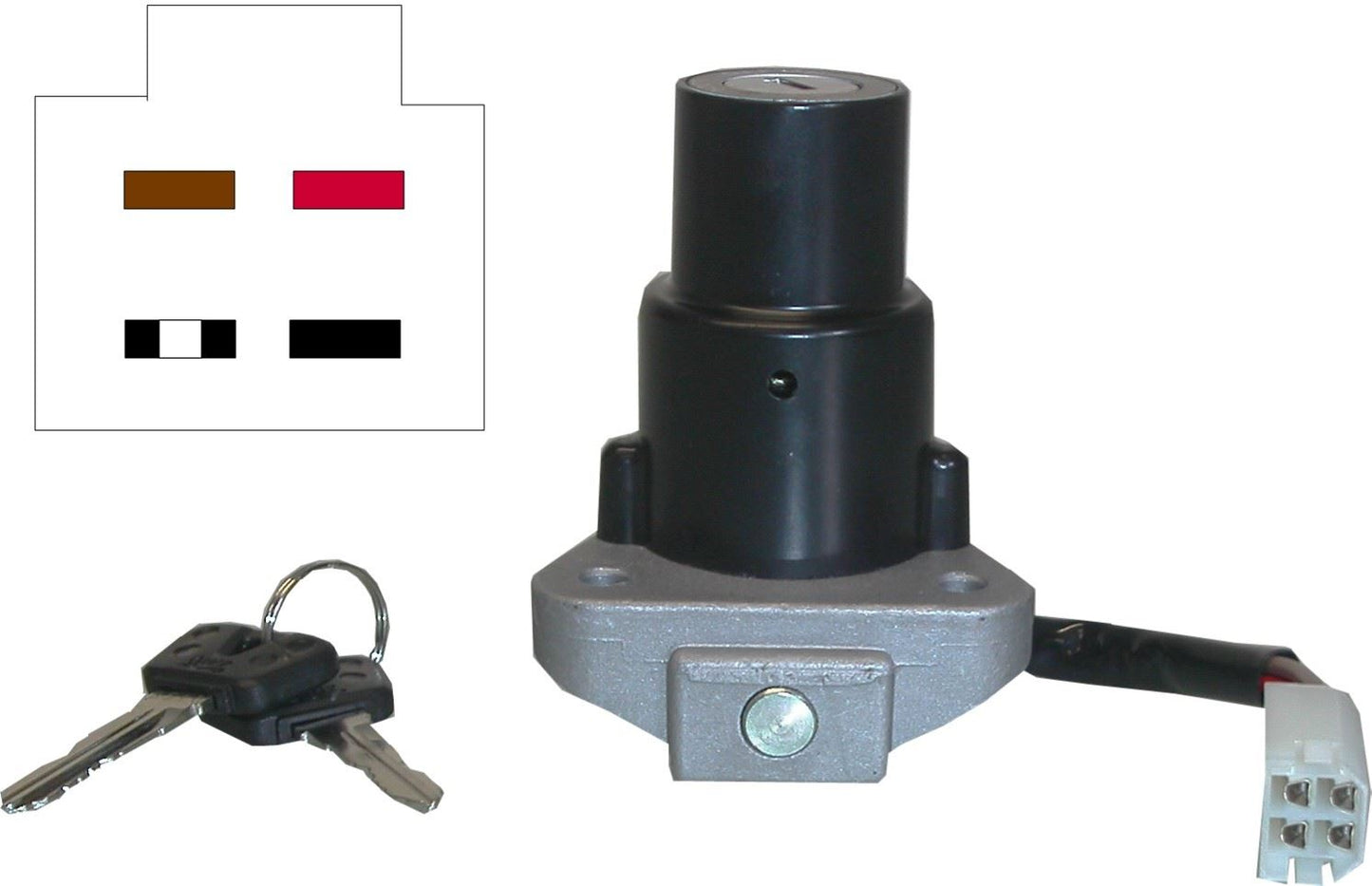 Ignition Switch Yamaha DT125 (18G) (4 Wires)