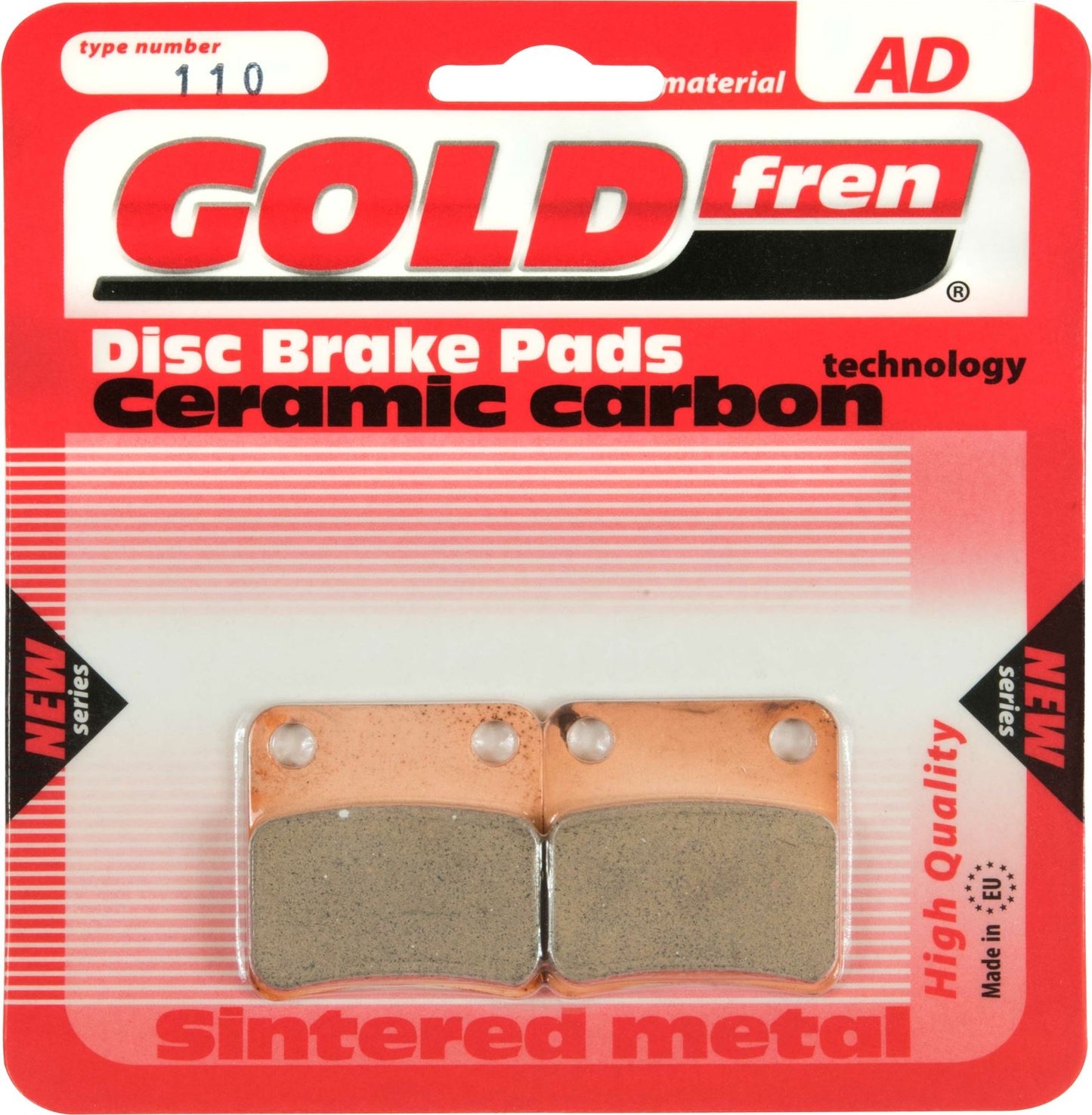 Goldfren Brake Pads AD110, VD162, FA257, FA178, SBS670