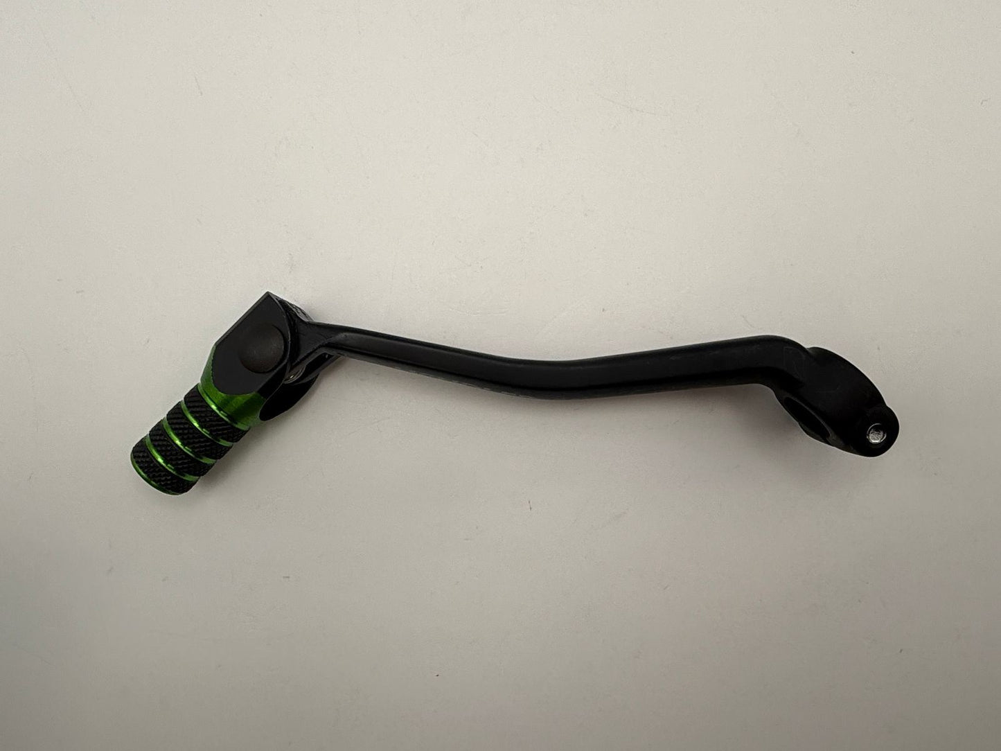 Gear Lever Alloy Black with Green Tip Kawasaki KX450F 06-08