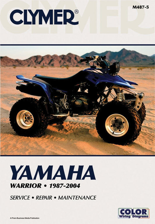 Clymer Manual For Yamaha Warrior 87-04