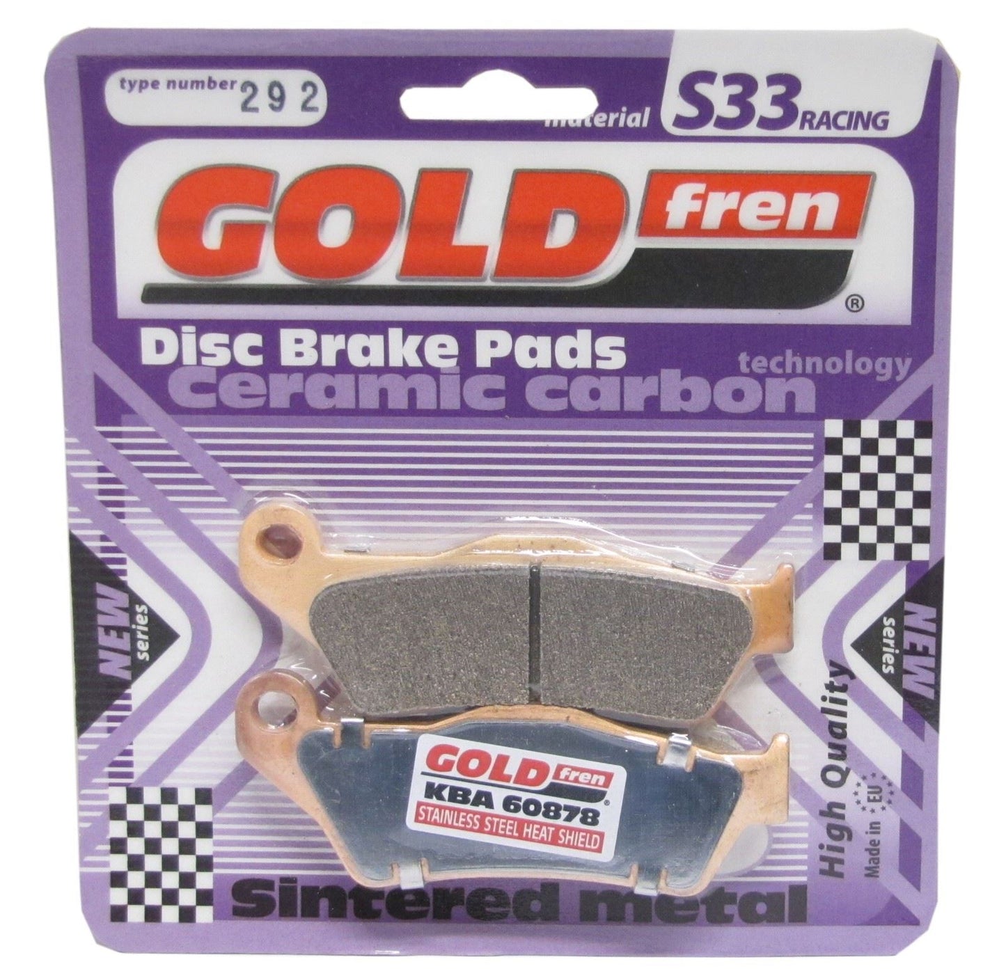Goldfren Brake Pads S33-292, FA363, SBS724, FDB2039
