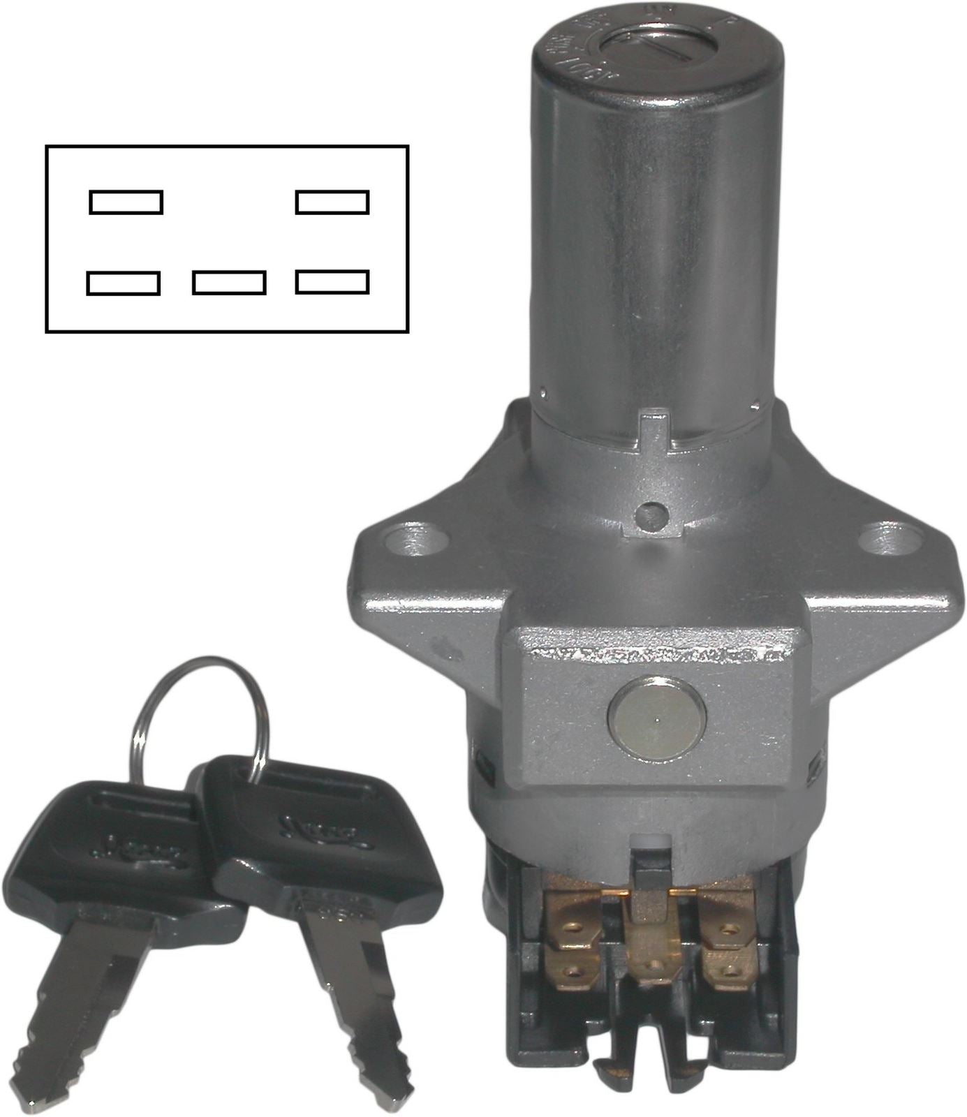 Ignition Switch Honda CB400-CB900 75-84 (5 Wires)