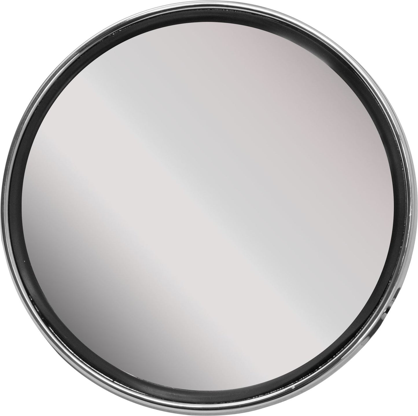 Mirror Left or RIght Chrome Round ideal for Lambretta, Vespa (Clamp on the Back)