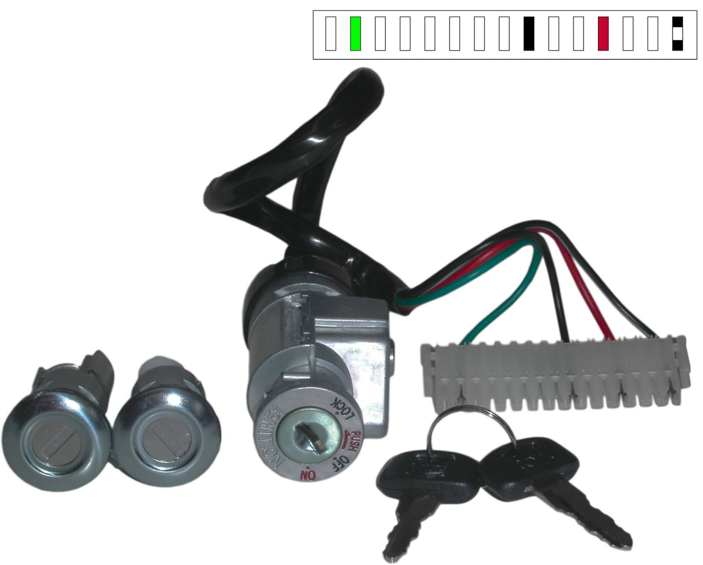 Ignition Switch Honda Vision & Seat Lock 84-88 (4 Wires)