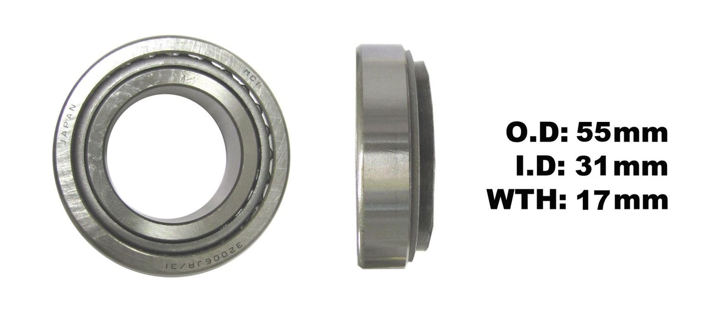 Taper Bearing 31 x 55 x 17