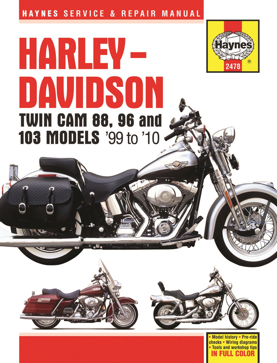 Haynes Manual Harley Davidson Twin Cam 88 99-08