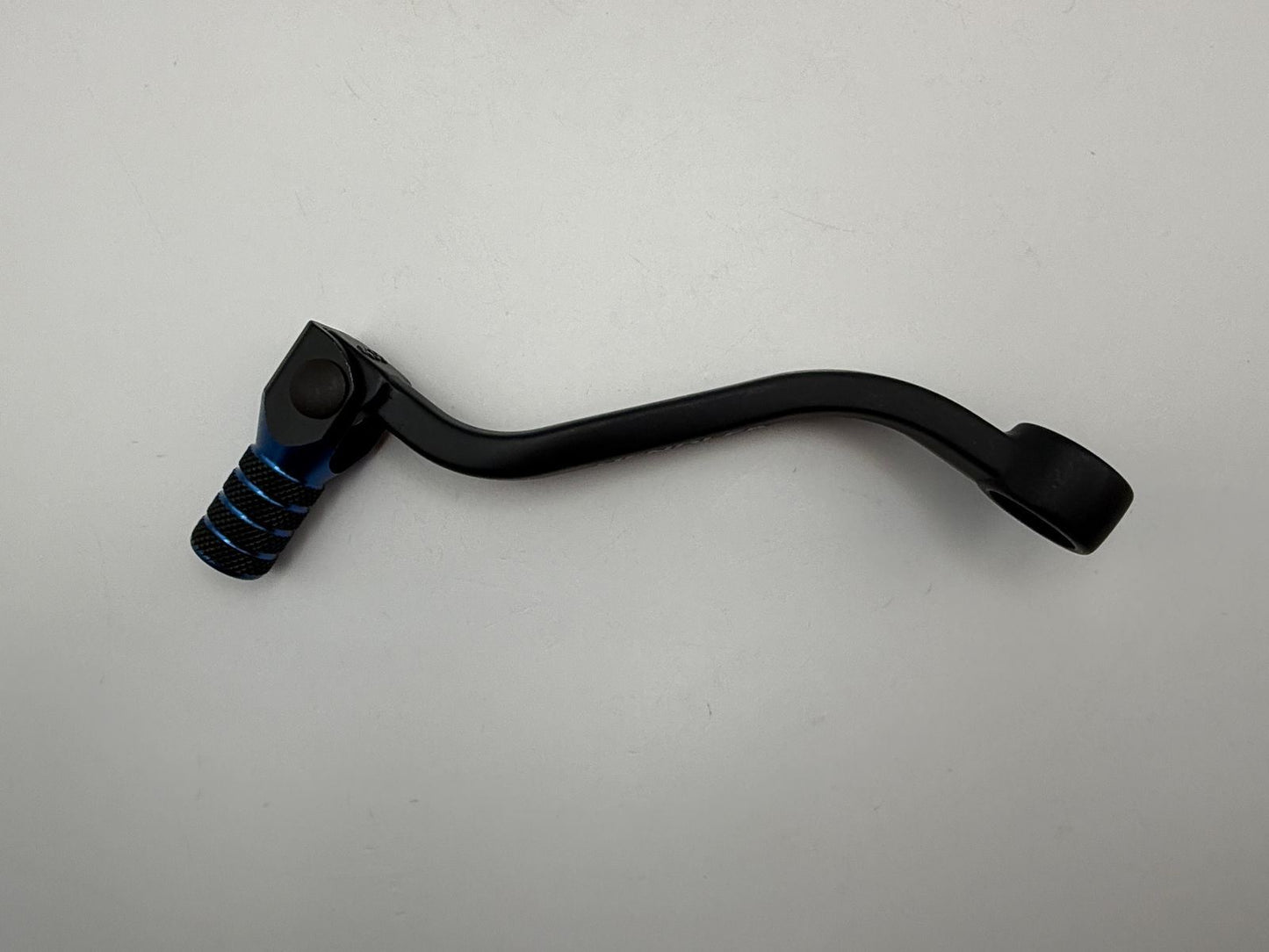 Gear Lever Alloy Black with Blue Tip KTM 250 XC 17-19, 250 EXC 17-20, 250 EXC TPI 18-20, 300 EXC TPI 18-20, 250 SX 17-20, Husqvarna TC250 17-20, TE250 17-20
