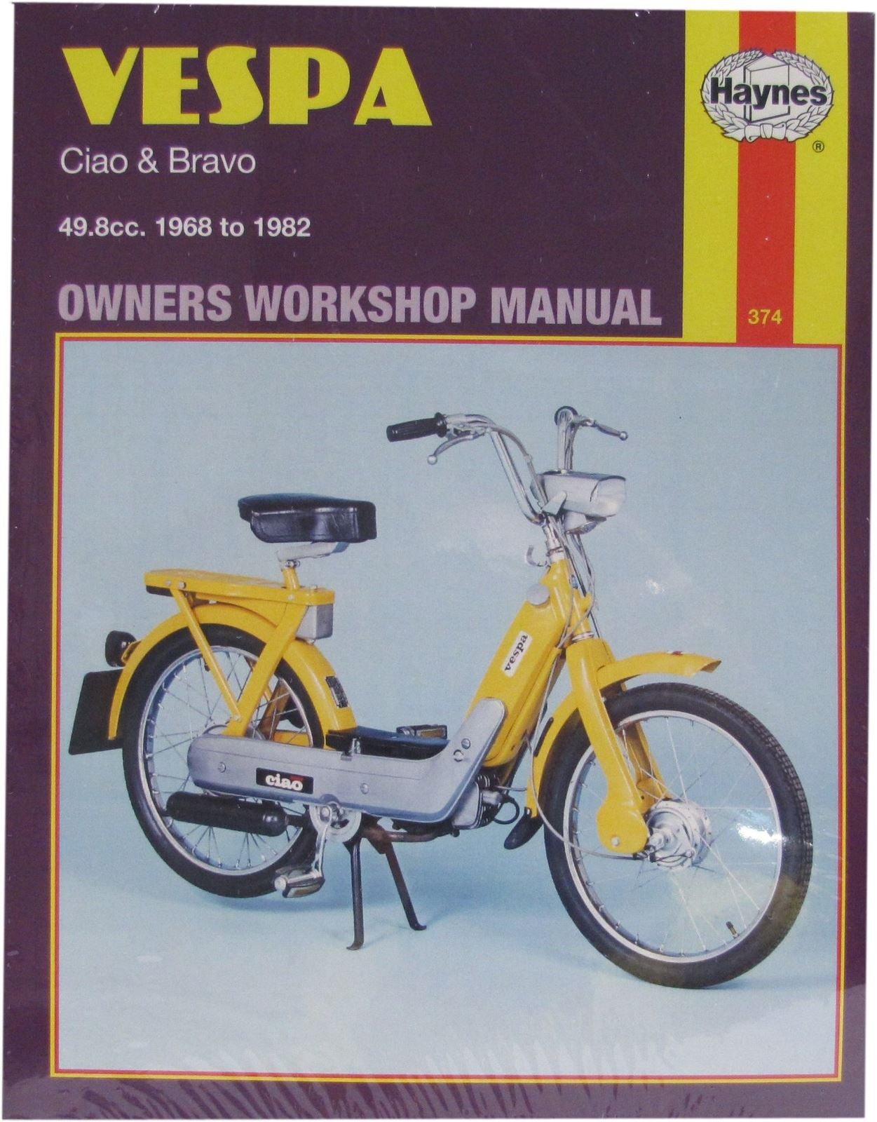 Workshop Manual Vespa Ciao, Bravo 1968- 1982