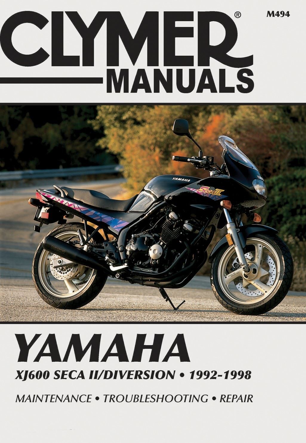 Clymer Manual For Yamaha XJ600 Seca2, Diversion 92-98