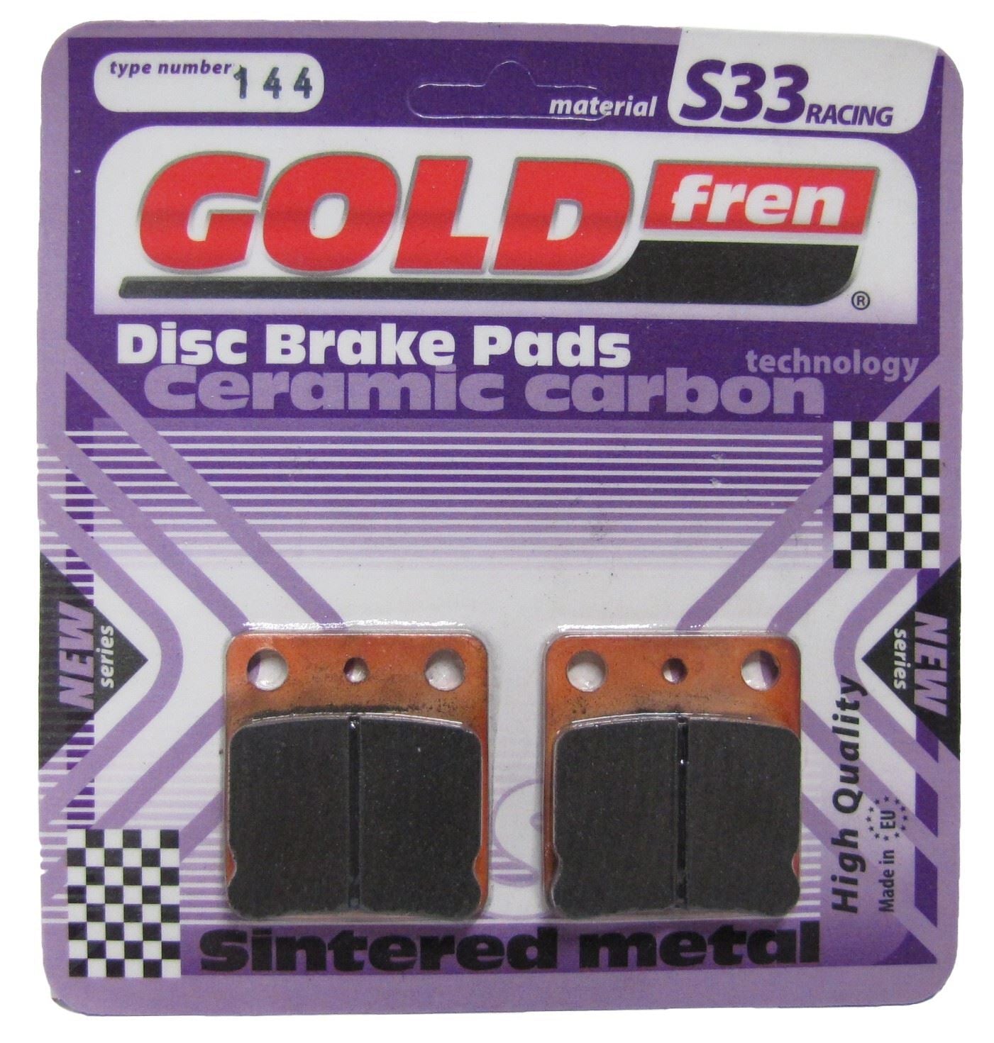 Goldfren Brake Pads S33-144, VD120, VD333, FA54, FDB250, SBS536