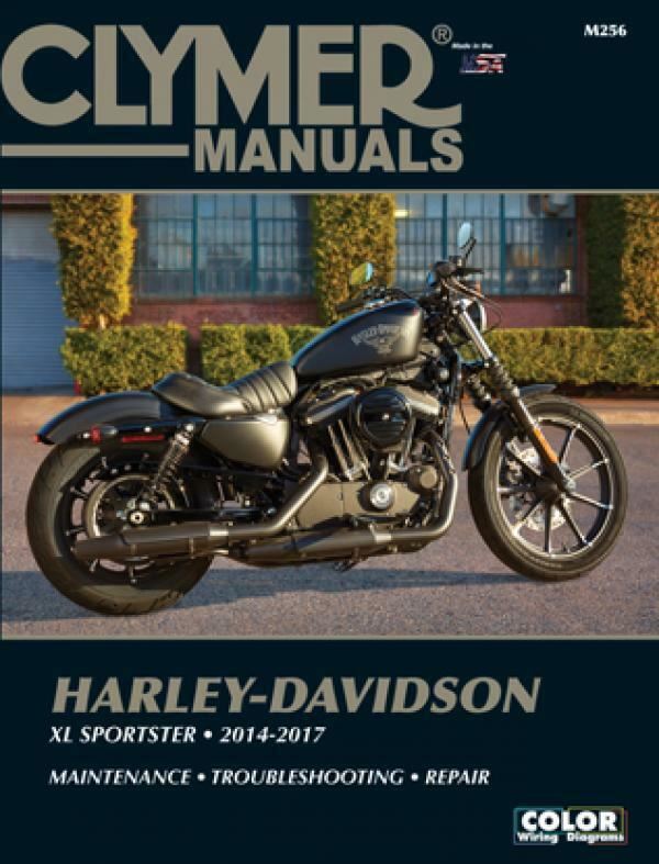 Clymer Manual For M256 Harley Davidson-Davidson XL Sportster 2014-2017