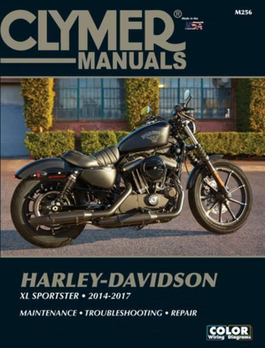 Clymer Manual For M256 Harley Davidson-Davidson XL Sportster 2014-2017