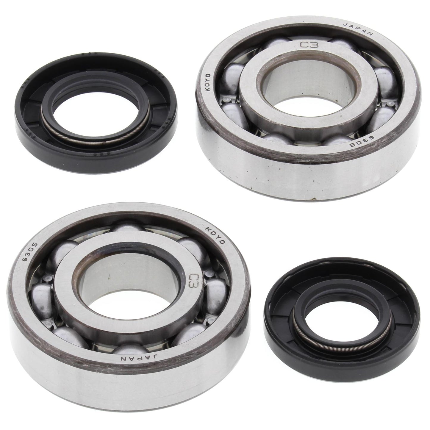 Crank Shaft Bearing Kit Kawasaki KDX250 80-84, KX250 1982, KX250 1985, KX250 1986, KX250 80-81, KX250 80-86, KX250 83-84, KXT250 Tecate 84-87