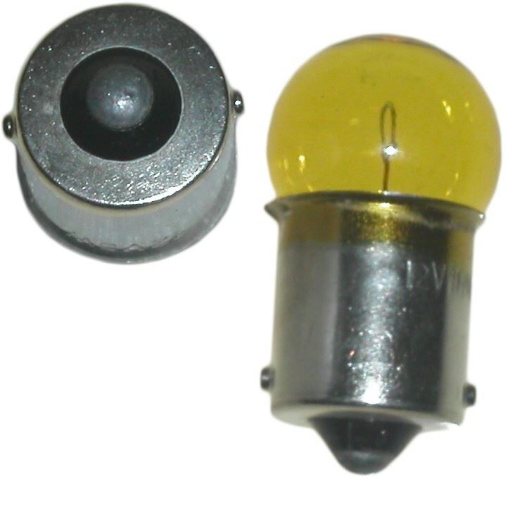 Bulbs BA15s 12v 10w Indicator Orange(Small End) Per 10