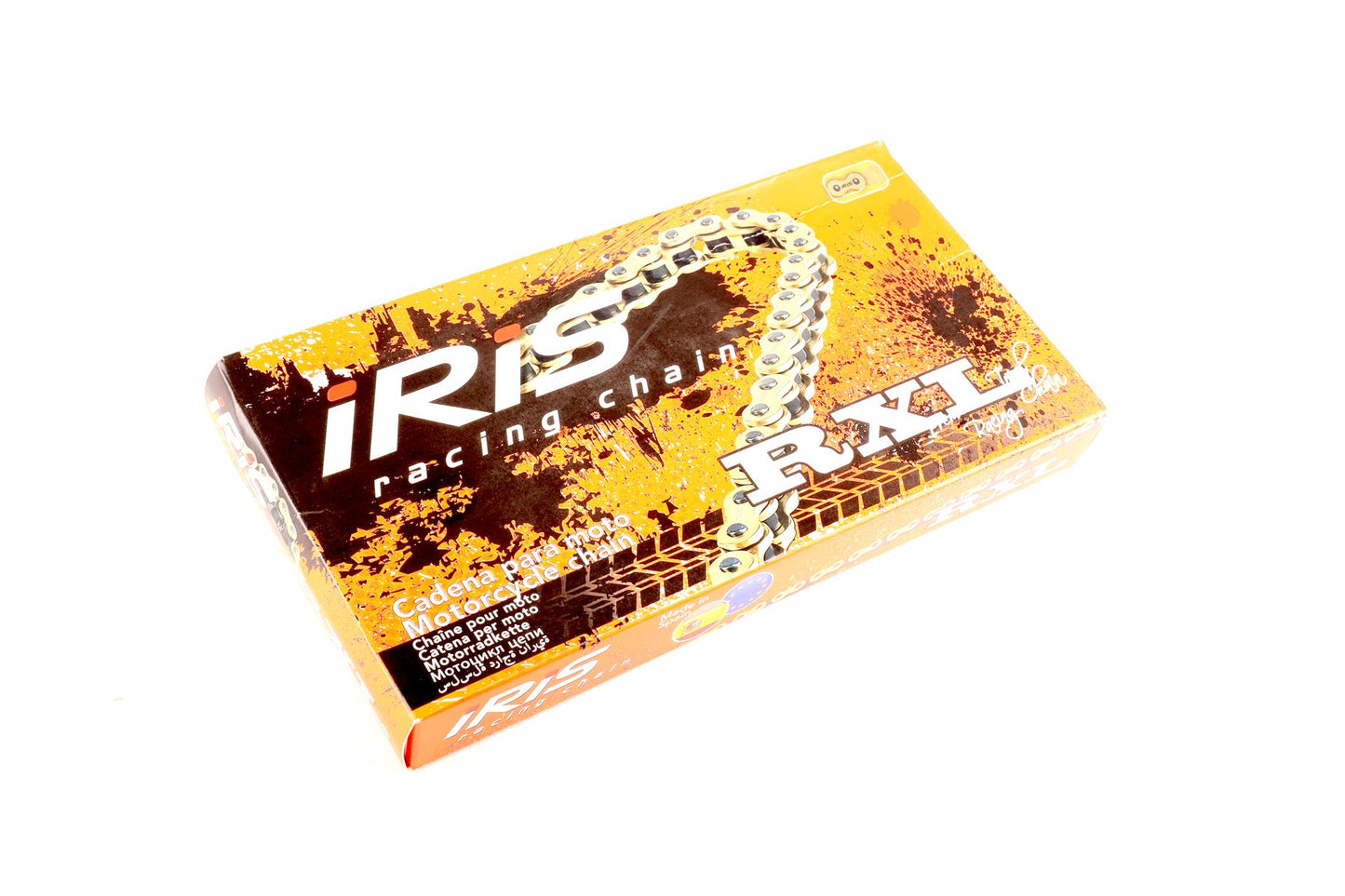 Chain IRIS 520RXL-120 Super Heavy for Trials(Gold)