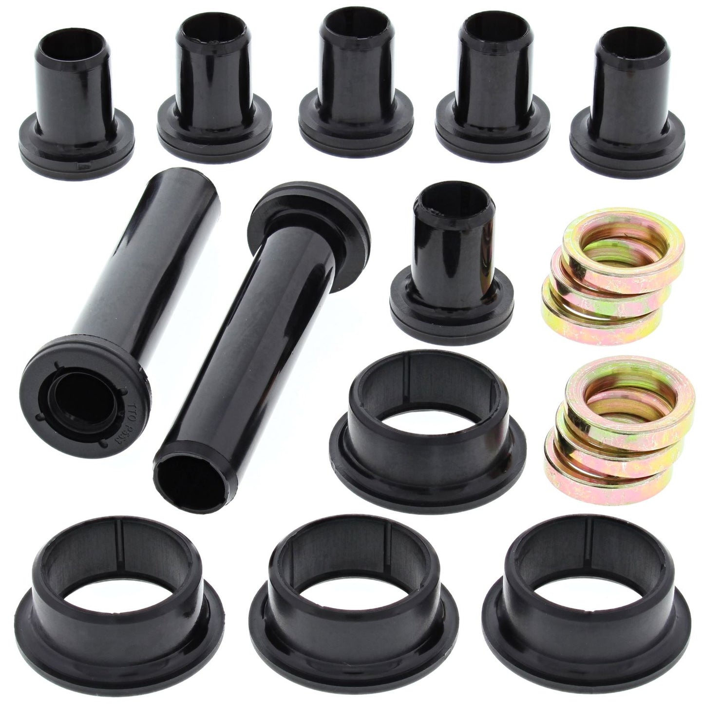 Rear Independent Suspension Bushing Only Kit, 2 Kits Req. Per Veh. Polaris Sportsman 335 99-00, Sportsman 400 4x4 01-02, Sportsman 500 4x4 96-00, Sportsman 500 4x4 DUSE 01-02, Sportsman 500 4x4 DUSE HO 2001, Sportsman 500 4x4 RSE 2002, Sportsman
