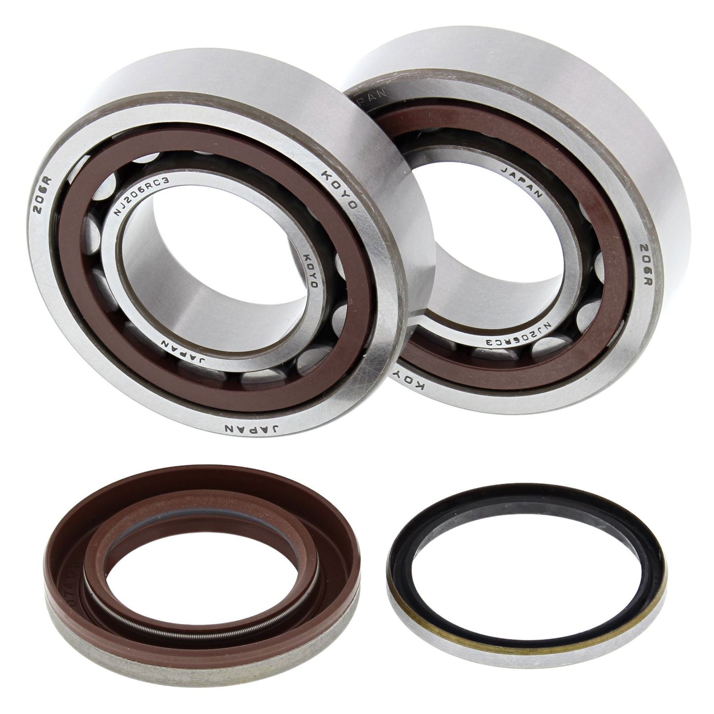 Crank Shaft Bearing Kit KTM SX-F 250 05-10, SX-F 250 05-12, SX-F 250 11-12, XC-F 250 07-09, XC-F 250 07-12, XC-F 250 11-12, XC-FW 250 2012, XC-FW 250 06-11, XC-FW 250 06-12