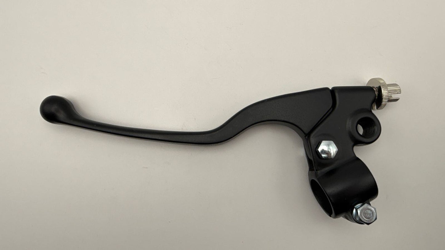 Lever Assembly Left Hand Black with Mirror Boss