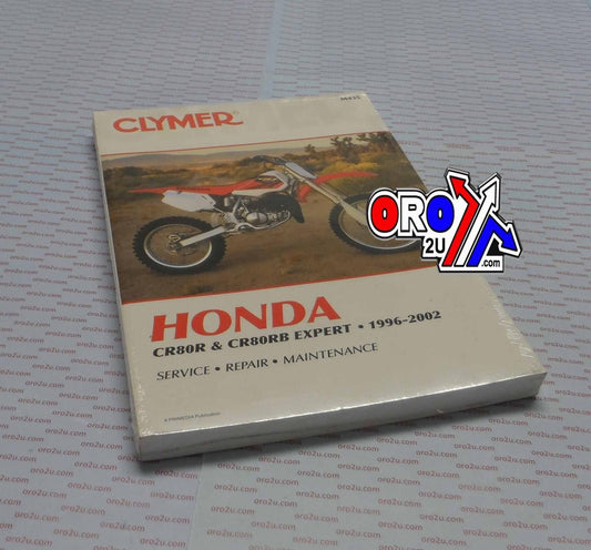 Clymer Manual For Honda CR80R & CR80RB Expert 96-02