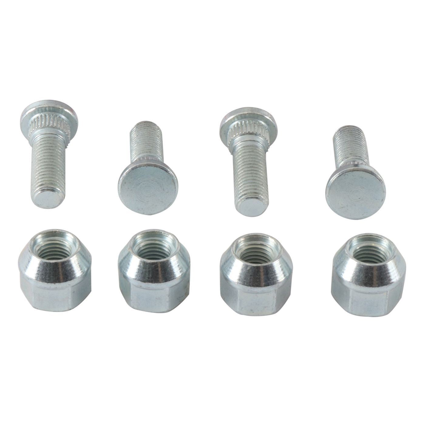 Wheel Stud and Nut Kit Front Yamaha Kodiak 700 4WD 16-22, Kodiak 700 EPS 4WD 16-17, Kodiak 700 EPS 4WD Green 2018, YFM45FX Wolverine 450 4x4 06-10, YFM550 Grizzly 09-14, YFM550 Grizzly EPS 09-14, YFM700 Grizzly 07-16, YFM700 Grizzly EPS 08-16, YF