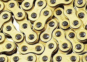 Chain Heavy Duty Gold 520-110 Links (34.0KN)