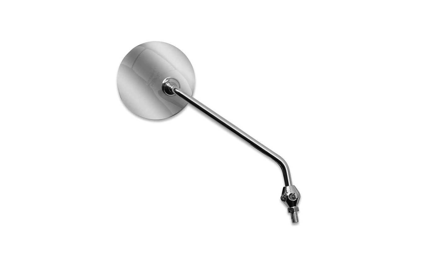 Mirror Right 10mm Chrome Round Early Honda (Knuckle Type)