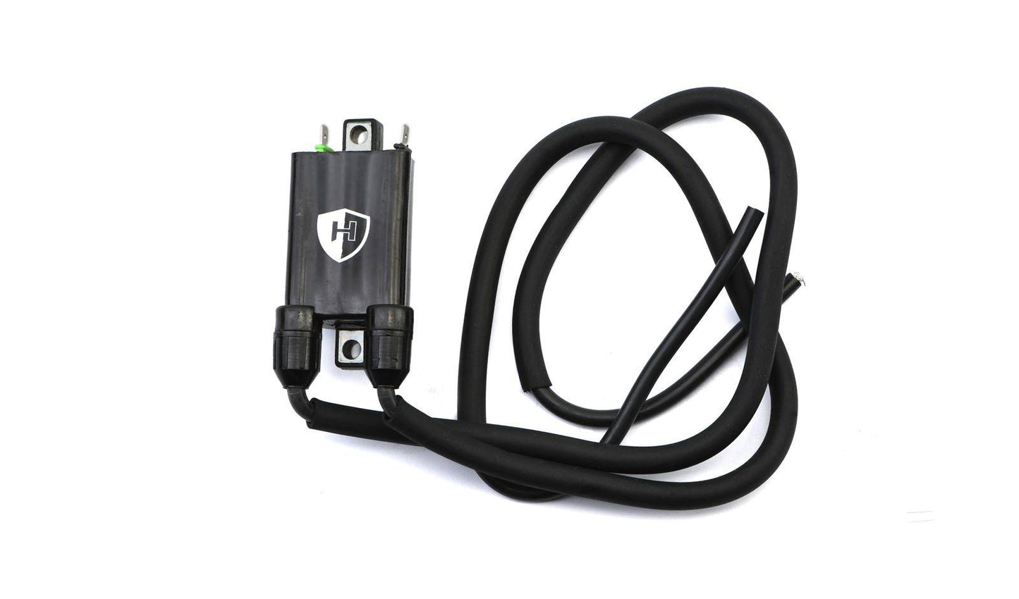Ignition Coil 12v CDI Twin Lead 2 Terminal CBR1100XX Screw On Leads (80mm Centres) (P: 2.55Oh, S: 23.20KOh)