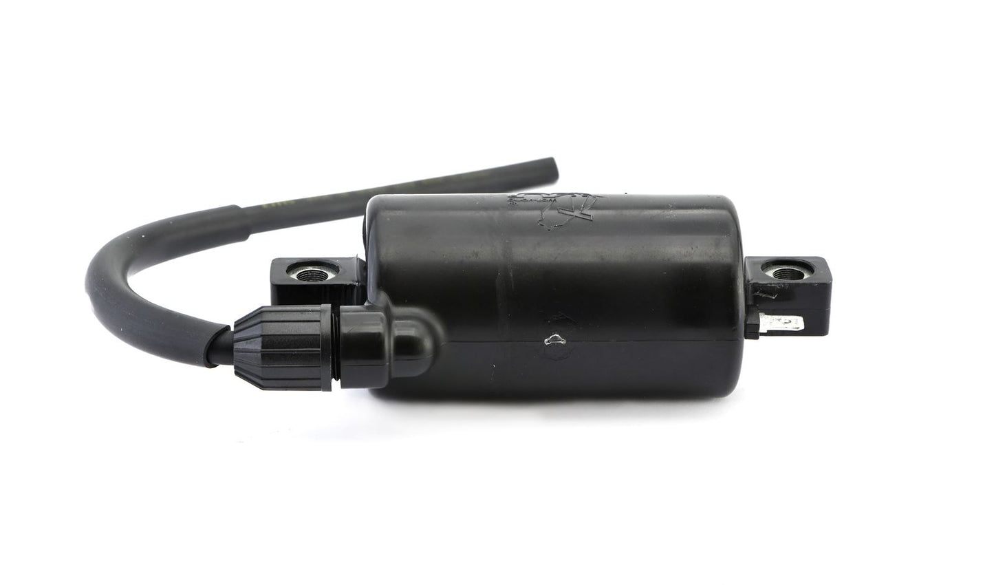 Ignition Coil 12v CDI Single Lead 2 Terminals Kawasaki (100mm Centres) (P: 2.50Oh, S: 11.81KOh)
