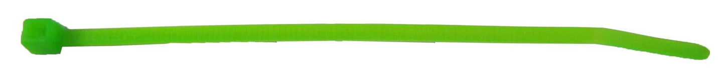 Cable Ties 3, 76mm Long & 3mm Wide in Green"