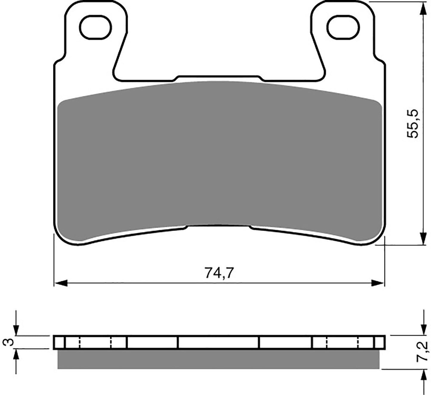 Goldfren Brake Pads AD134, VD166, FA265, FA296, FDB2079, SBS734