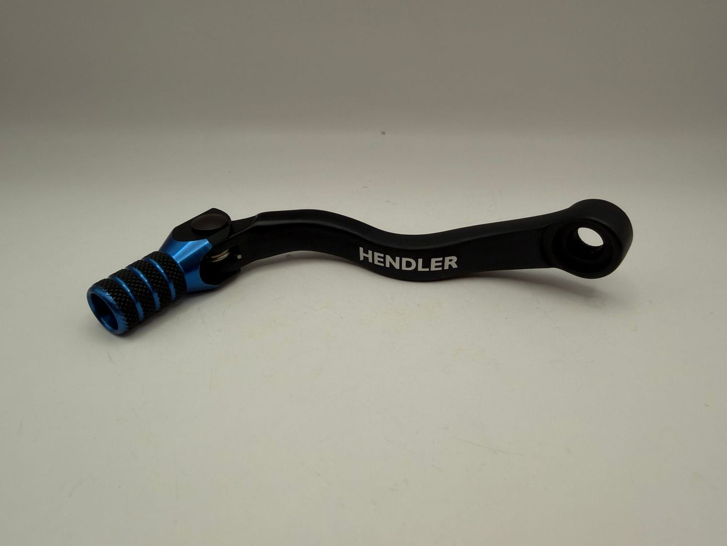 Gear Lever Alloy Black with Blue Tip KTM 250 SX 05-16, 250 SX-F 05-10, 250 EXC 94-16, 250 EXC-F 06-10, 300 EXC 94-16, Husqvarna TC250 14-16, TE250 14-16, TE300 14-16