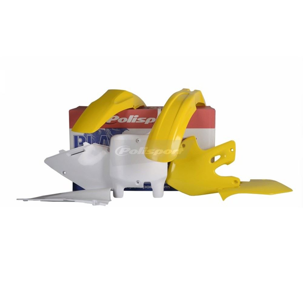 POLISPORT PLASTIC KIT SUZUKI RM125 1999-2000, RM250 1999-2000, OEM STYLE