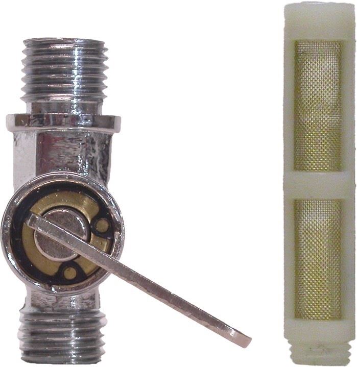 Petrol Tap British 1/2" with no reserve pipe
