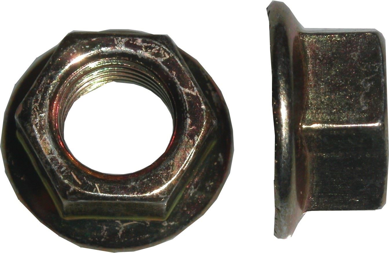 Nuts Flange 10mm Thread(Pitch 1.25mm)Uses 14mm Spanner Per 20
