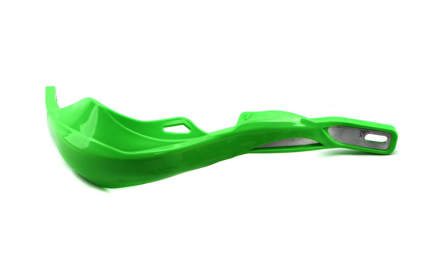 Handguards Wrap Around Green With Alloy Reinforcement Bar & Full Fitting Kit
