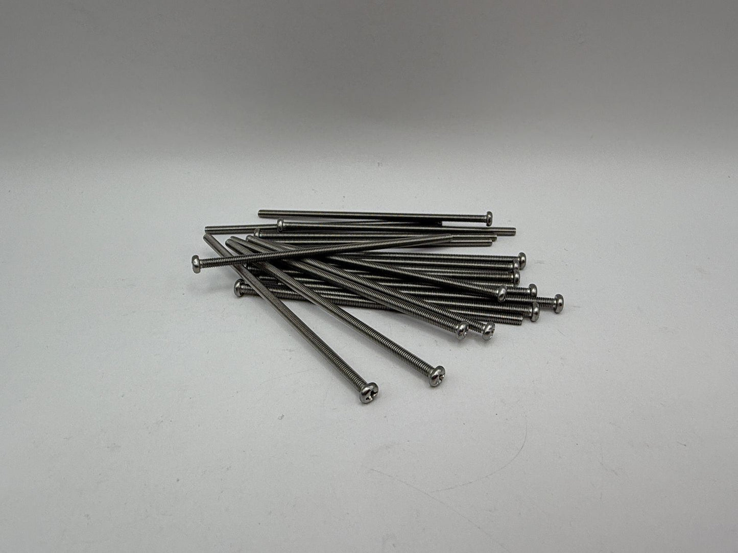 Screws Philips Pan Head Stainless Steel M3 x 80mm x 0.50mm Pitch