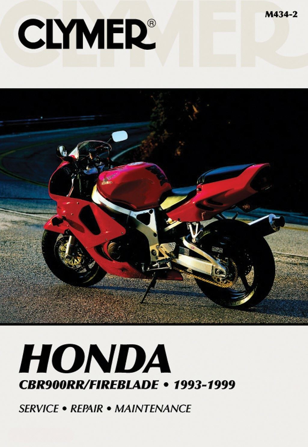 Clymer Manual For Honda CBR900RR, Fireblade 93-99