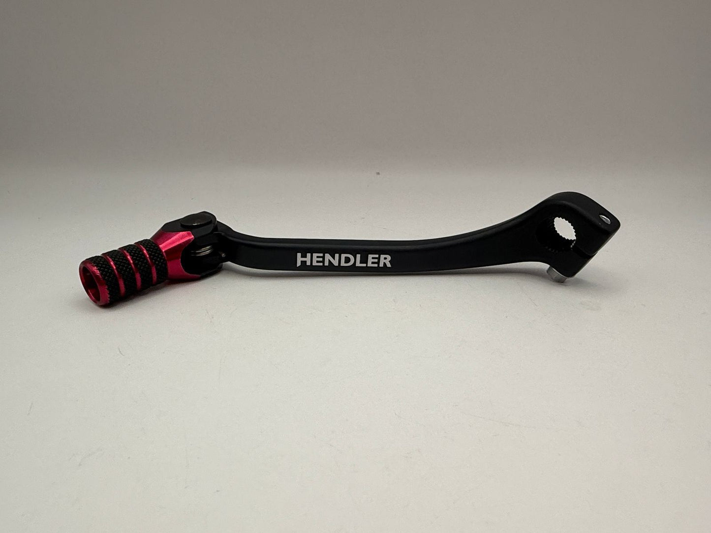 Gear Lever Alloy Black with Red Tip Honda CRF250R 18-25, CRF250RX 22-25, CRF450R 17-25, CRF450RL 24, CRF450RX 17-25, CRF450RWE 19-25