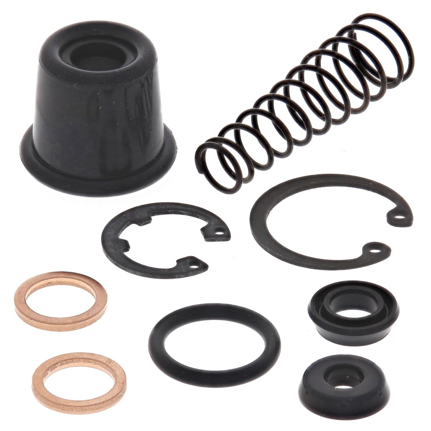 Master Cylinder Rebuild Kit Rear Beta RR 2T 200 19-22, RR 2T 200 Race 21-22, Honda CB300F 2019, CB300F ABS 19-22, CB300R 2019, CB300R ABS 19-22, CB500F 13-19, CB500F ABS 13-22, CB500X 13-18, CB500X ABS 13-18, CB900F (919) 02-07, CBR1000F 87-88, C