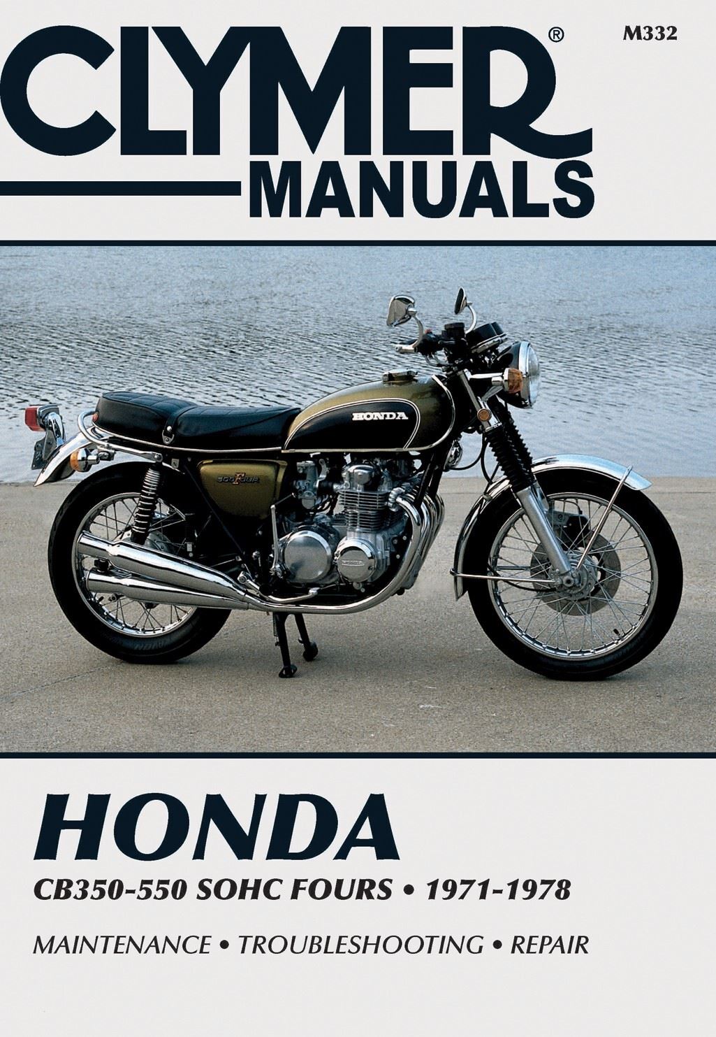 Clymer Manual For Honda CB350-550 SOHC Fours 71-78